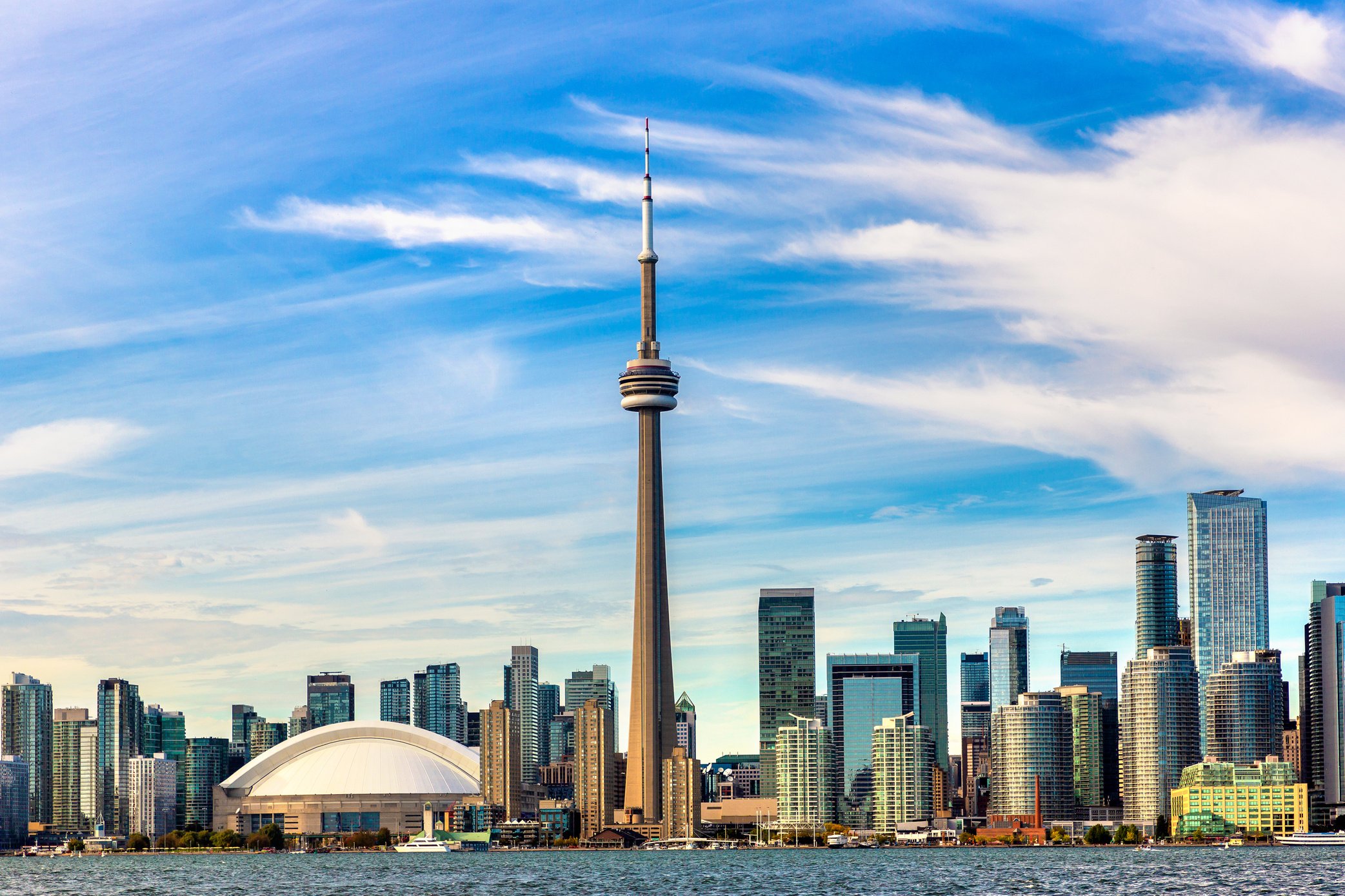 Toronto and CN Tower, Canada